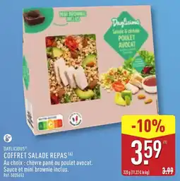 ALDI DAYLICIOUS COFFRET SALADE REPAS offre