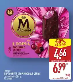 ALDI MAGNUM UTOPIA DOUBLE CERISE offre