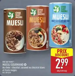 ALDI ONE DAY MORE MUESLI offre