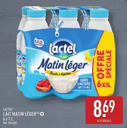 ALDI Lactel Lait Matin Léger offre