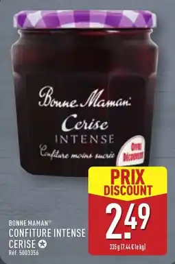 ALDI Bonne Maman Confiture intense cerise offre