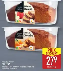 ALDI VÉRITABLE DÉLICE CAKE offre
