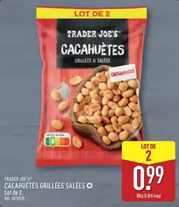 ALDI TRADER JOE'S CACAHUÈTES offre