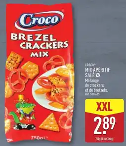 ALDI Croco Brezel Crackers Mix offre
