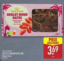 ALDI TASTY PLANET DATTES BRANCHÉES offre