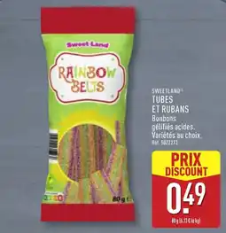ALDI SWEETLAND RAINBOW BELTS offre