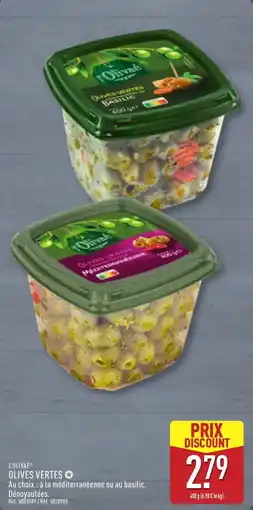 ALDI L'OLIVAE OLIVES VERTES offre