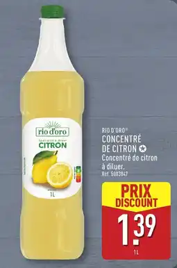 ALDI Rio d'Oro Concentré de citron offre