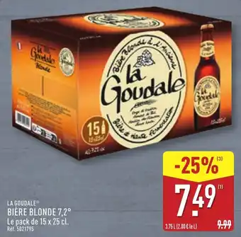 La Goudale Bière blonde