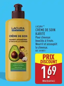 ALDI Lacura crème de soin karite offre