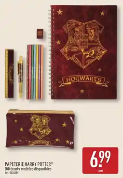 ALDI PAPETERIE HARRY POTTER® offre