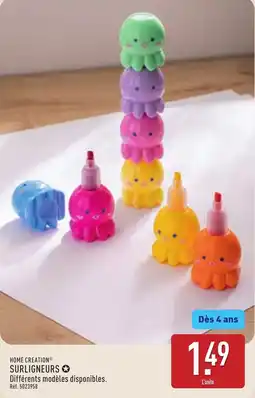 ALDI HOME CREATION SURLIGNEURS offre