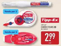 ALDI Tipp-Ex CORRECTEURS offre