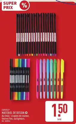 ALDI EXPERTIZ MATÉRIEL DE DESSIN offre