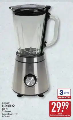 ALDI AMBIAINO BLENDER offre