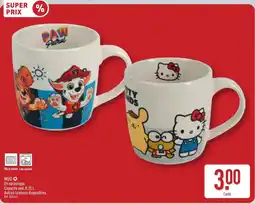 ALDI PAW Patrol Hello Kitty Mugs offre