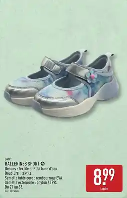 ALDI L&D BALLERINES SPORT offre