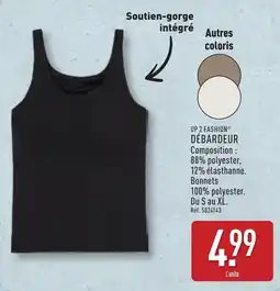ALDI UP 2 FASHION DÉBARDEUR offre