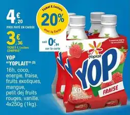 E.Leclerc Yoplait YOP offre
