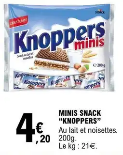 E.Leclerc Knoppers minis offre