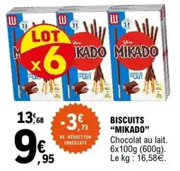 E.Leclerc LU Biscuits MIKADO offre