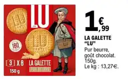 E.Leclerc LU LA GALETTE offre