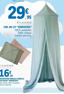 E.Leclerc Kinousses ciel de lit offre