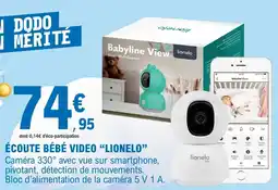 E.Leclerc Lionelo coute bébé video offre