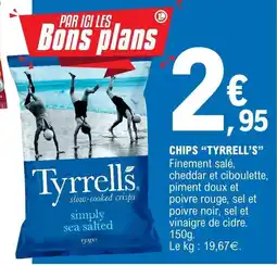 E.Leclerc Tyrrells Chips offre