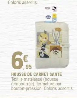 E.Leclerc Housse de carnet santé offre