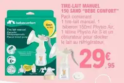 E.Leclerc bebeconfort Tire-lait manuel offre