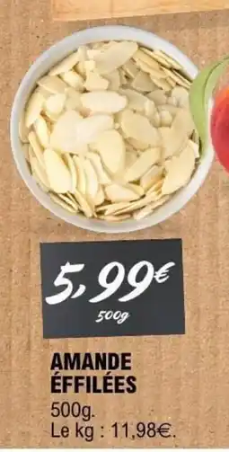E.Leclerc AMANDE ÉFFILÉES offre