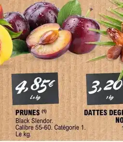 E.Leclerc Black Slendor PRUNES offre