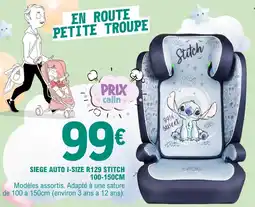 E.Leclerc Stitch SIEGE AUTO I-SIZE R129 offre