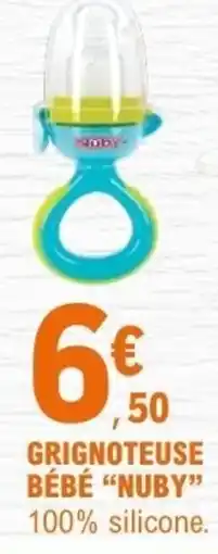 E.Leclerc Nuby grignoteuse bébé offre