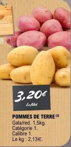E.Leclerc POMMES DE TERRE offre