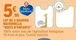 E.Leclerc Mots d'enfants BAVOIRS offre