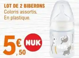 E.Leclerc NUK Biberons offre