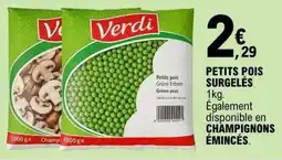 E.Leclerc Verdi Petits pois offre