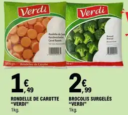 E.Leclerc Verdi Rondelle de Carotte offre