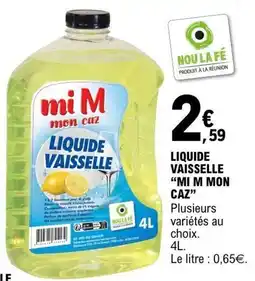 E.Leclerc Mi m mon caz liquide vaisselle offre