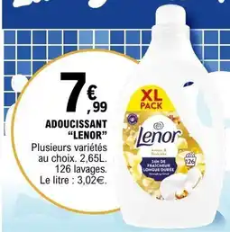 E.Leclerc Lenor Adoucissant offre