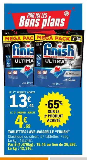 Finish Tablettes lave vaisselle