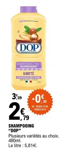 E.Leclerc DOP Shampooing offre