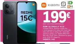 E.Leclerc Espace Culturel Redmi 15c 256gb 6.9" 4g ds offre