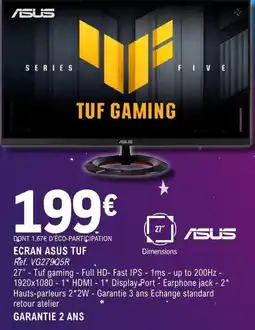 E.Leclerc Espace Culturel ASUS ECRAN TUF offre