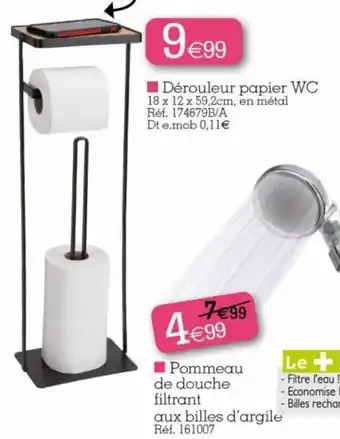 Dérouler papier WC
