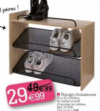 Kandy Range-chaussures offre