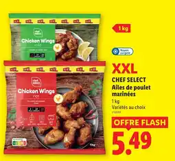 Lidl Chef select chicken wings mild offre