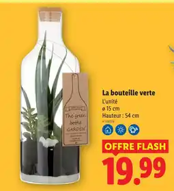 Lidl La bouteille verte offre